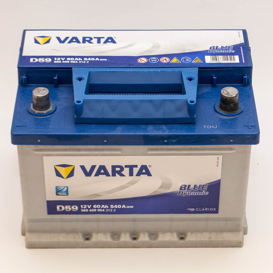 Автомобільний акумулятор Varta Blue Dynamic D59 6СТ-60Аh 540А плюс