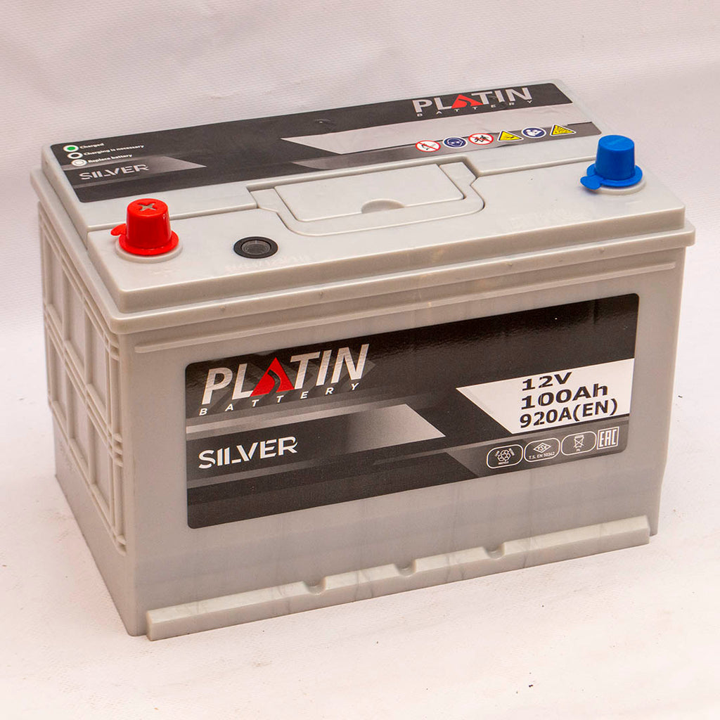 Акумулятор автомобільний Platin Silver Asia 100Аh EN920 плюс зліва<br></br>
