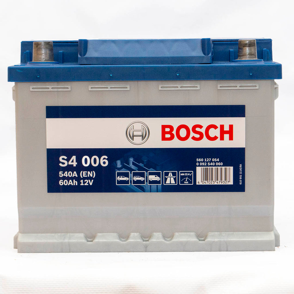 Автомобільний акумулятор Bosch S4006 6СТ-60Аh 540A плюс зліва (+/-) (0092S40060)<br></br>