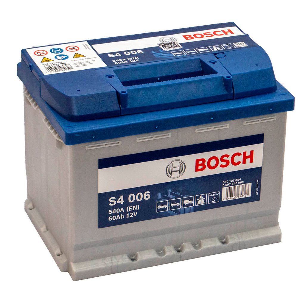 Автомобільний акумулятор Bosch S4006 6СТ-60Аh 540A плюс зліва (+/-) (0092S40060)<br></br>