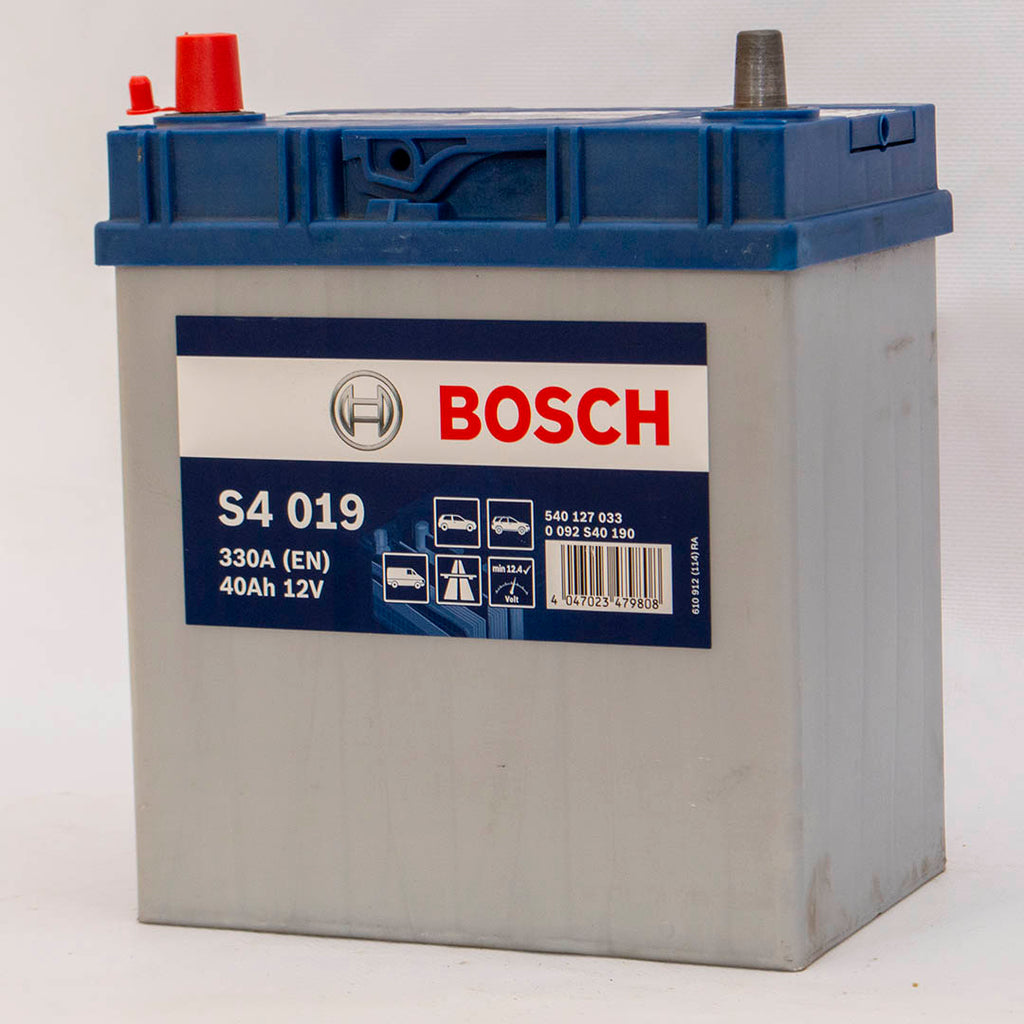 Автомобільний акумулятор Bosch S4019 6СТ-40Аh 330A плюс зліва (+/-) (0092S40190)<br></br>