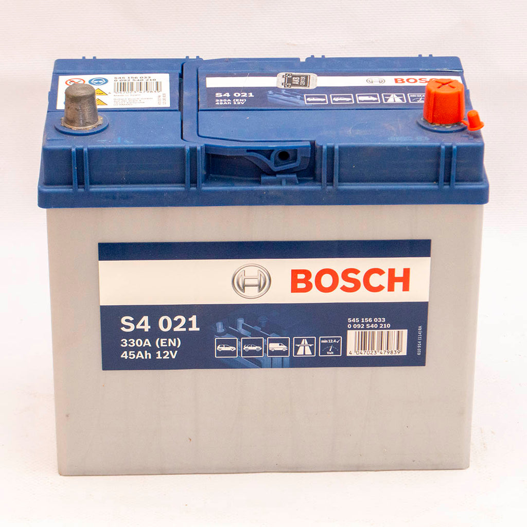 Автомобільний акумулятор Bosch S4021 6СТ-45Аh 330A плюс справа (-/+) (0092S40210)<br></br>