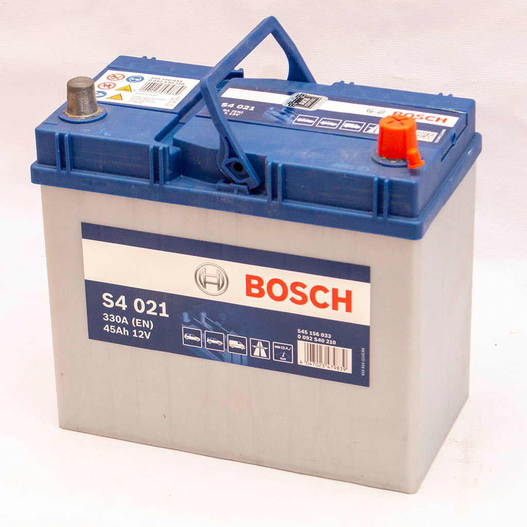 Автомобільний акумулятор Bosch S4021 6СТ-45Аh 330A плюс справа (-/+) (0092S40210)<br></br>