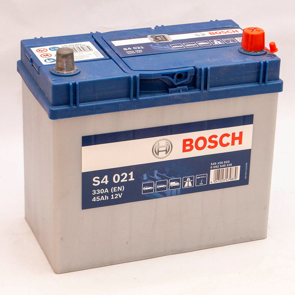 Автомобільний акумулятор Bosch S4021 6СТ-45Аh 330A плюс справа (-/+) (0092S40210)<br></br>