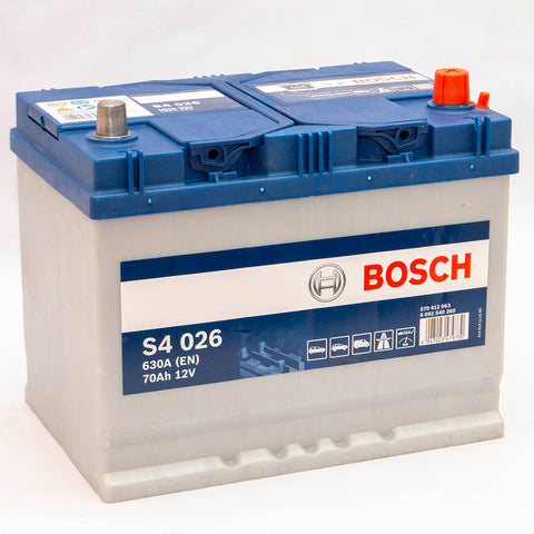 Акумулятор автомобільний Bosch S4026 70Аh EN630 плюс справа<br></br>