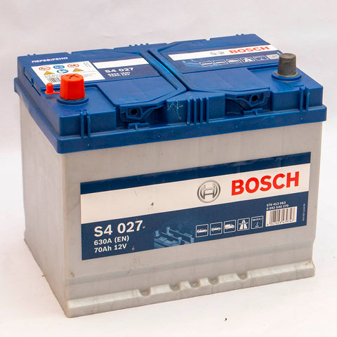 Акумулятор автомобільний Bosch S4027 70Аh EN630 плюс зліва<br></br>