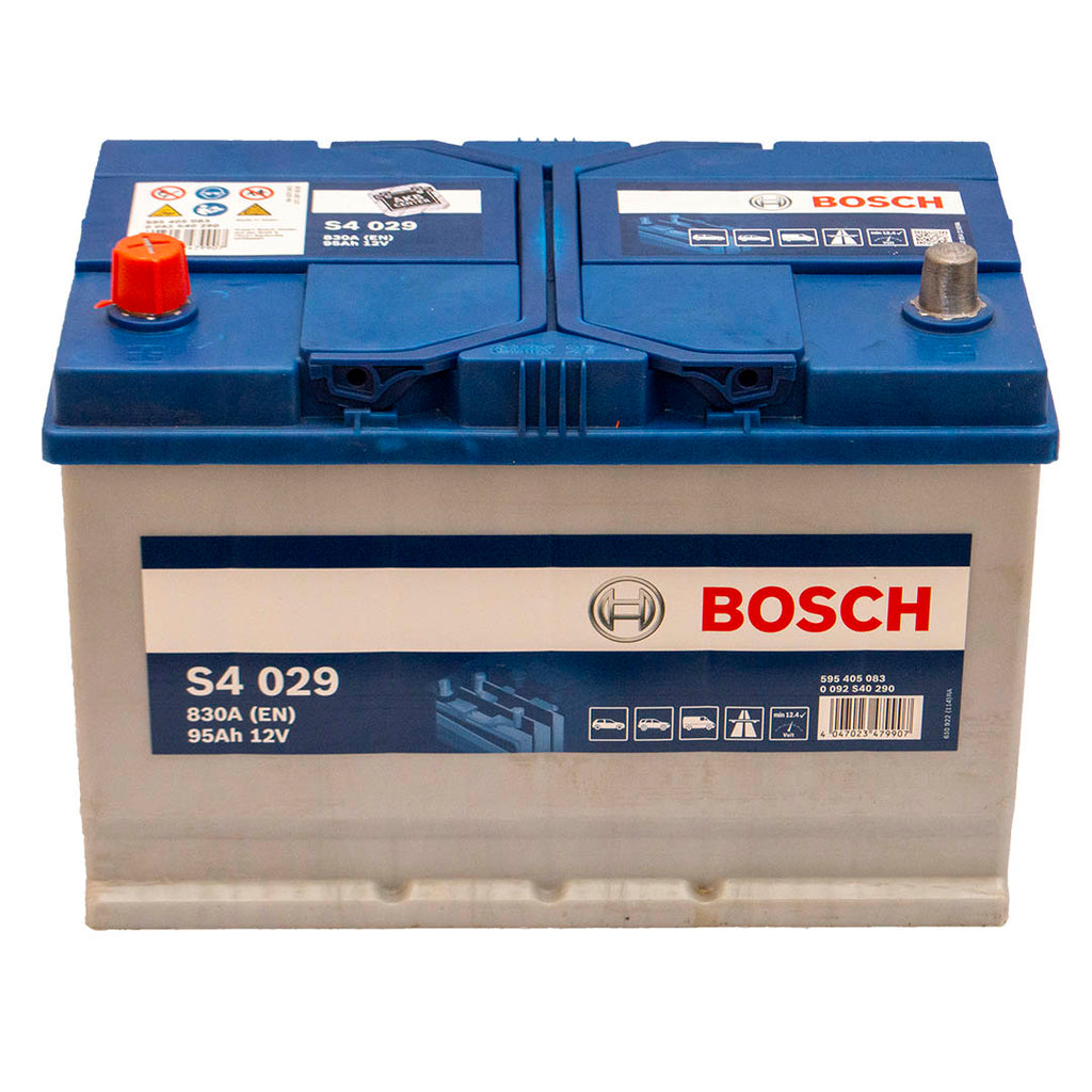 Автомобільний акумулятор Bosch S4029 6СТ-95Аh 830A плюс зліва (+/-) (0092S40290)<br></br>