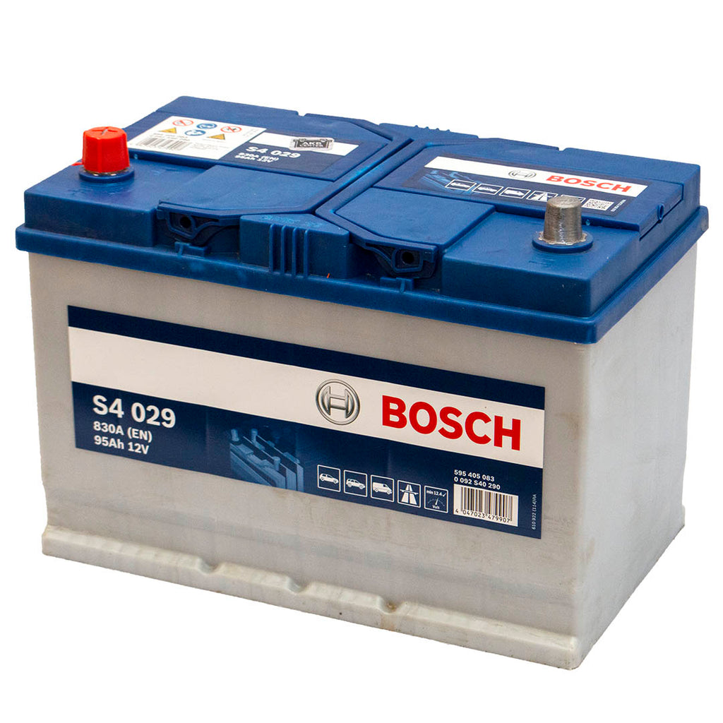 Автомобільний акумулятор Bosch S4029 6СТ-95Аh 830A плюс зліва (+/-) (0092S40290)<br></br>