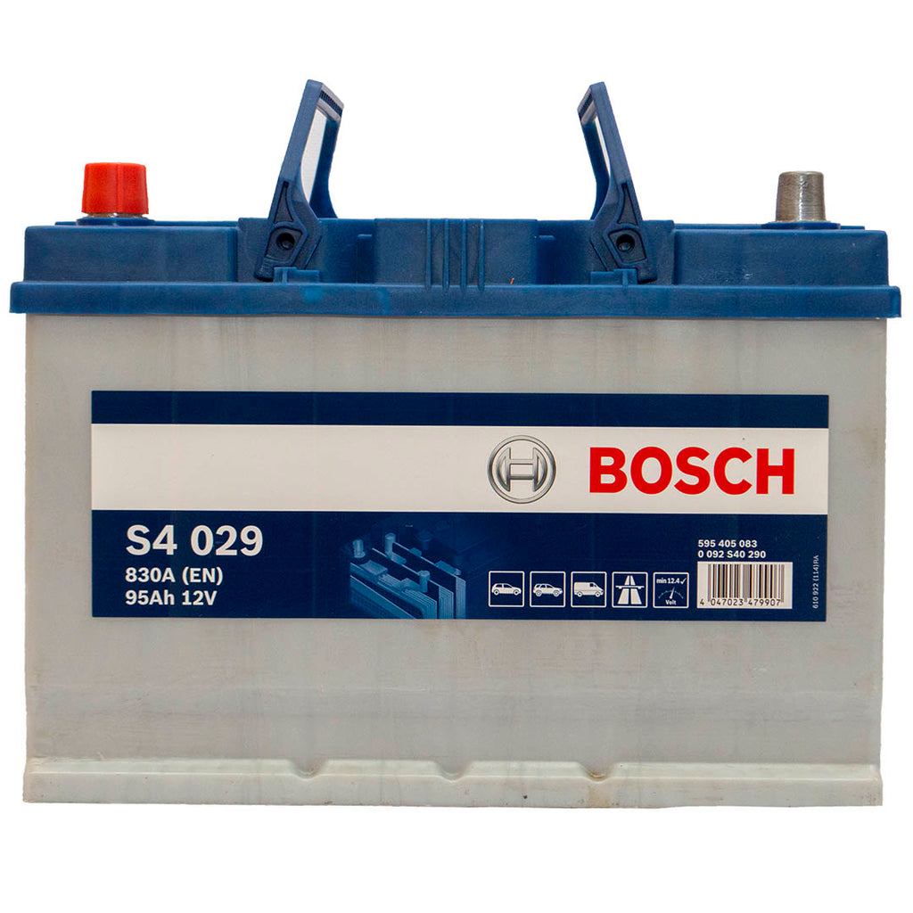 Автомобільний акумулятор Bosch S4029 6СТ-95Аh 830A плюс зліва (+/-) (0092S40290)<br></br>