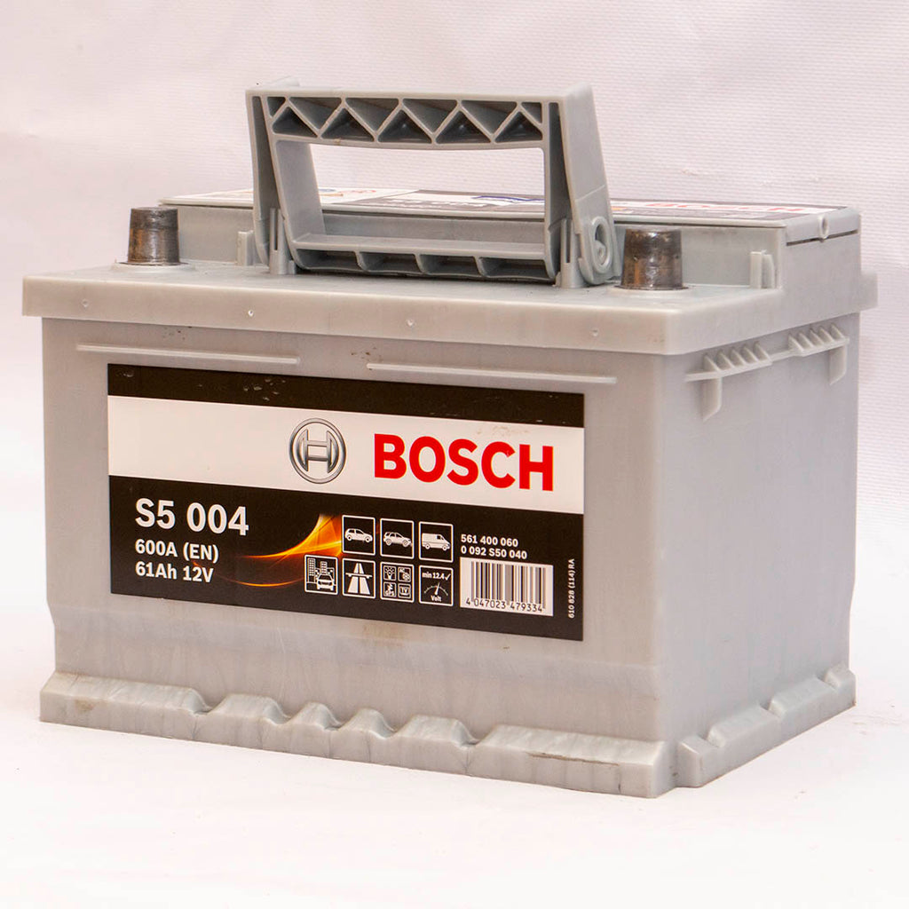 Автомобільний акумулятор Bosch S5004 6СТ-61Аh 600A плюс справа (-/+) (0092S50040)<br></br>