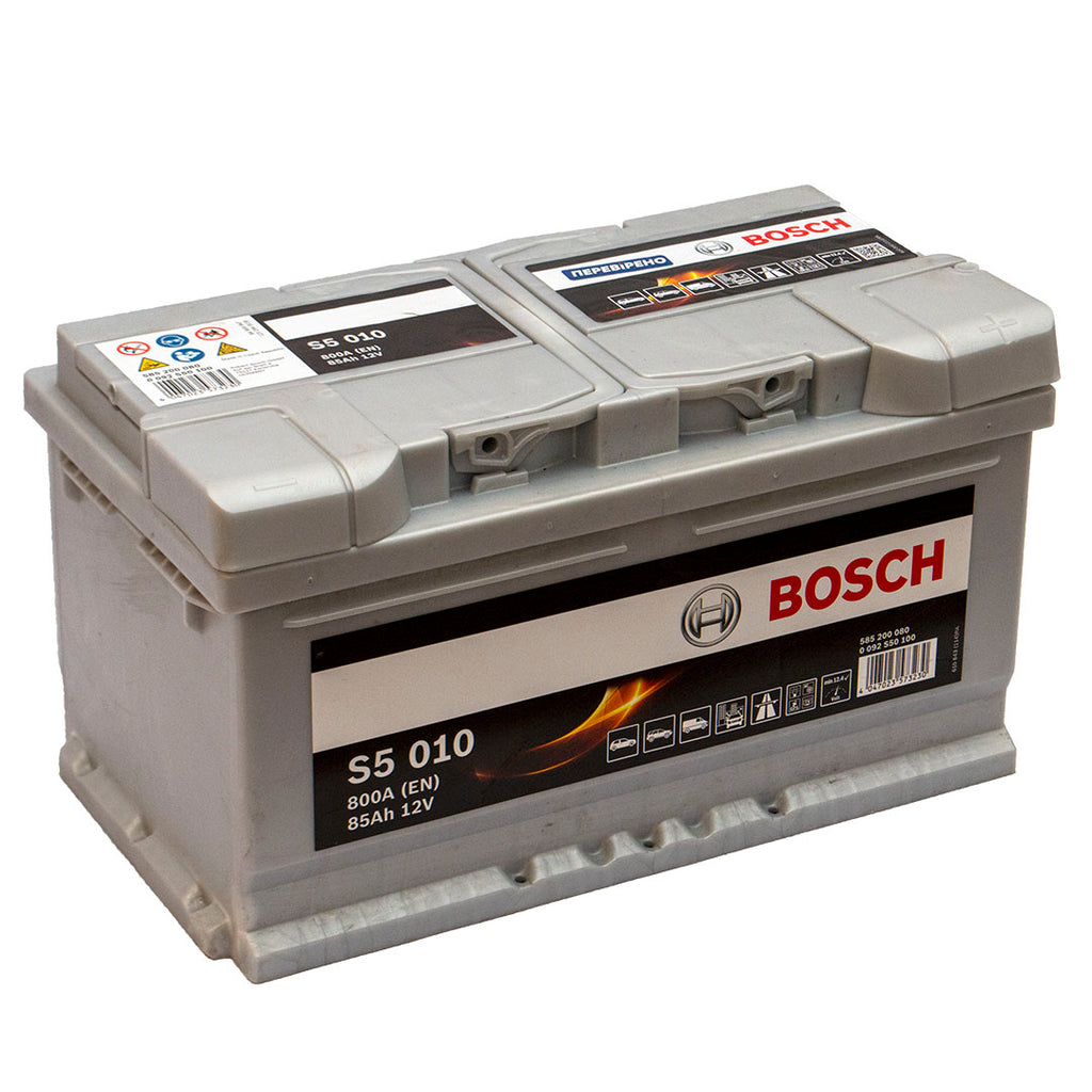 Акумулятор автомобільний Bosch S5010 85Аh EN800 плюс справа<br></br>