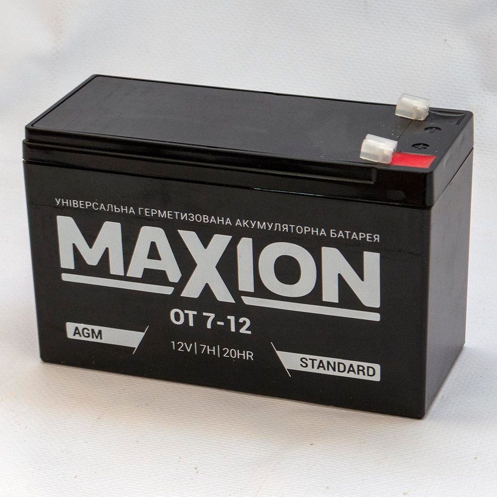 Акумулятор Maxion OT 7-12 7Аh 12V<br></br>