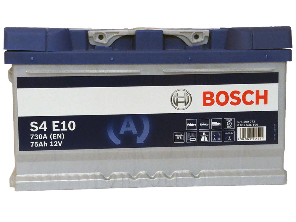 Акумулятор автомобільний Bosch S4E10 EFB 75Аh EN730 плюс справа<br></br>