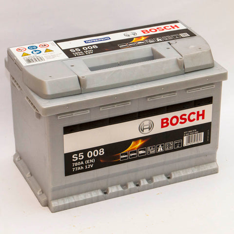 Акумулятор автомобільний Bosch S5008 77Аh EN780 плюс справа<br></br>