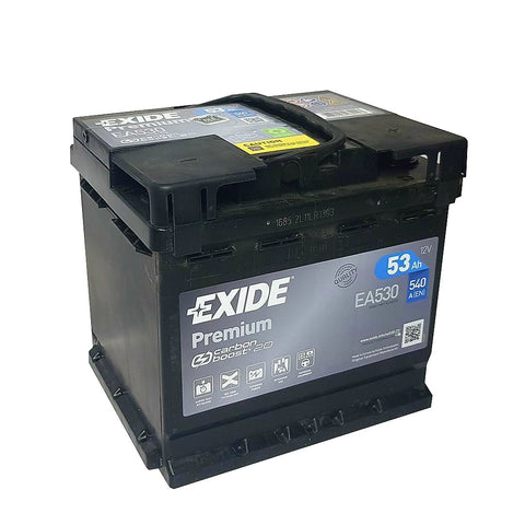 Автомобільний акумулятор Exide Premium EA530 6СТ-53Аh 540А плюс справа (-/+)<br></br>