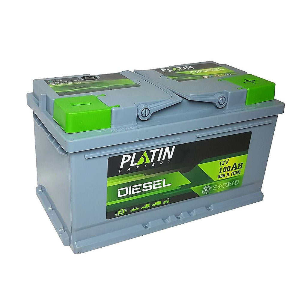 Акумулятор автомобільний Platin Diesel 100Аh EN850 плюс справа<br></br>